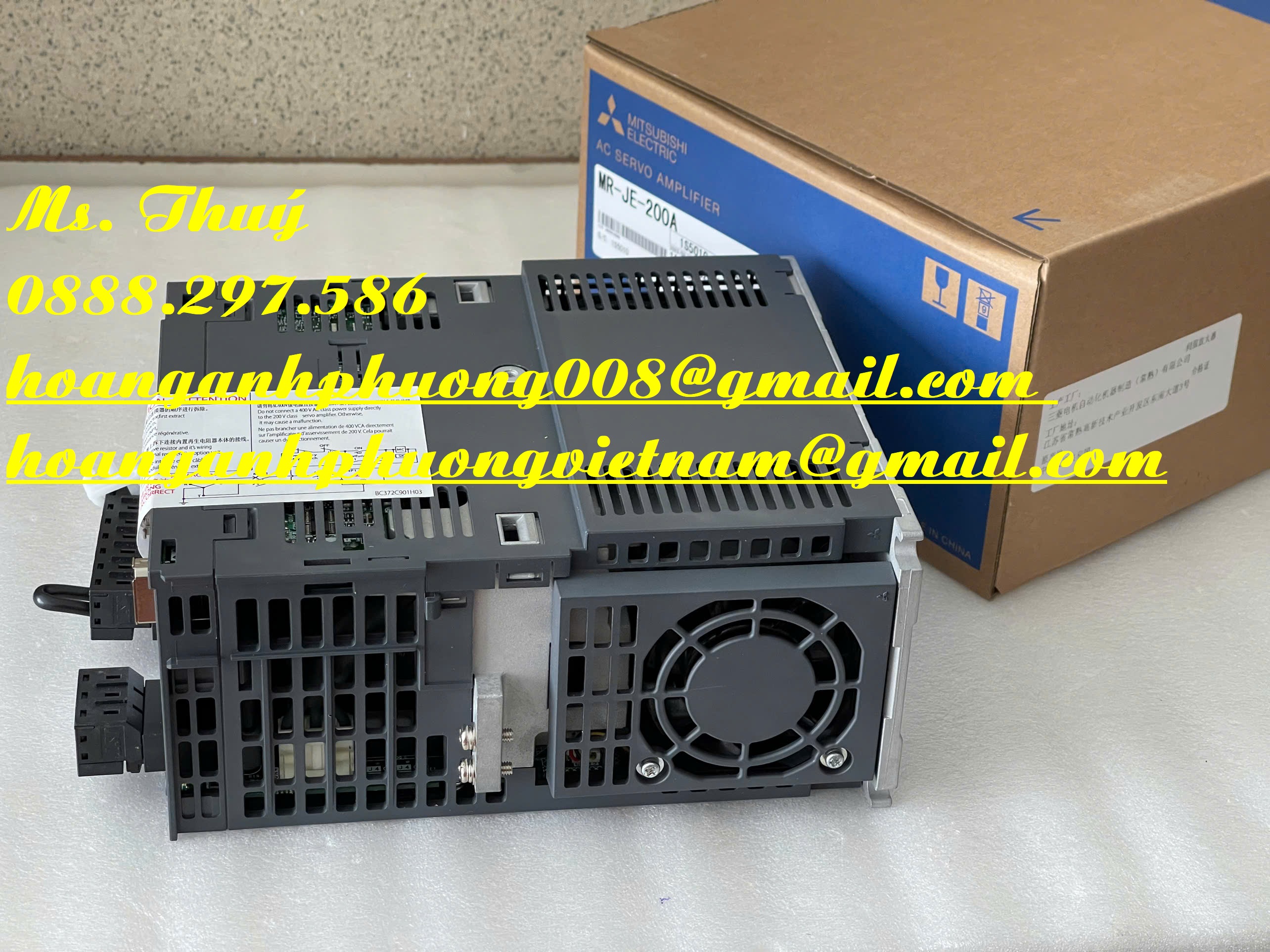 Bộ điều khiển hiệu suất cao MR-JE-200B của Mitsubishi